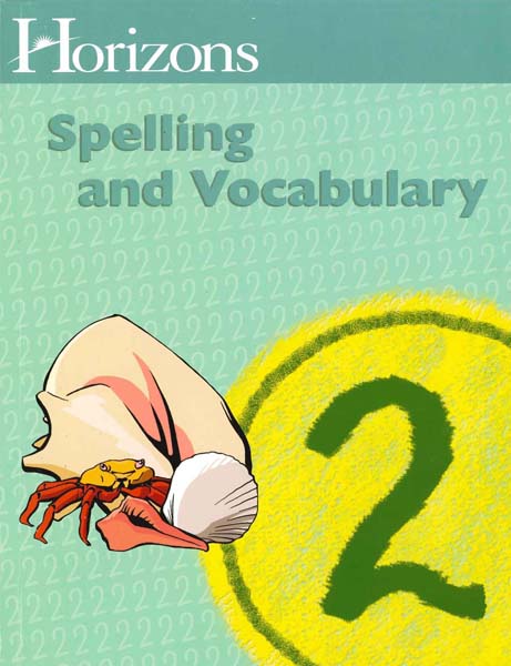 Horizons 2nd Grade Spelling & Vocabulary Student Book from Alpha Omega Publications