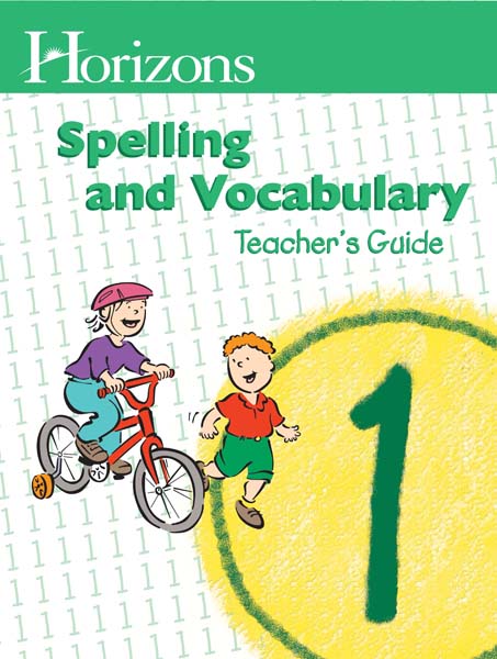 Horizons 1st Grade Spelling & Vocabulary Teacher's Guide from Alpha Omega Publications