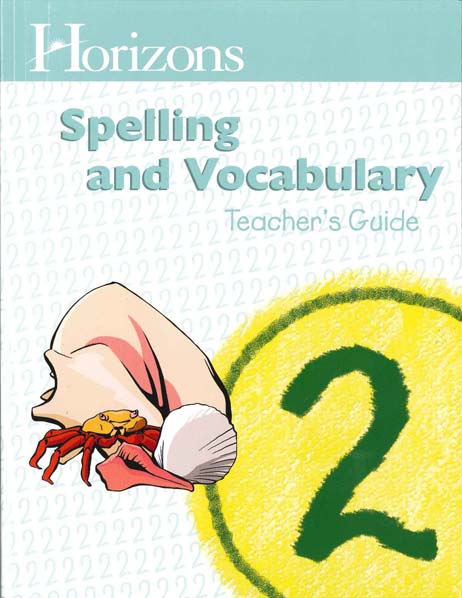 Horizons 2nd Grade Spelling & Vocabulary Teacher's Guide from Alpha Omega Publications