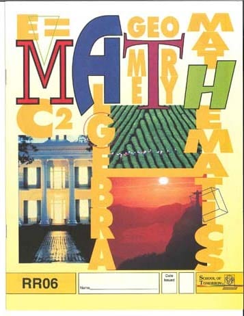 Reading Readiness Math Pace 11 from Accelerated Christian Education