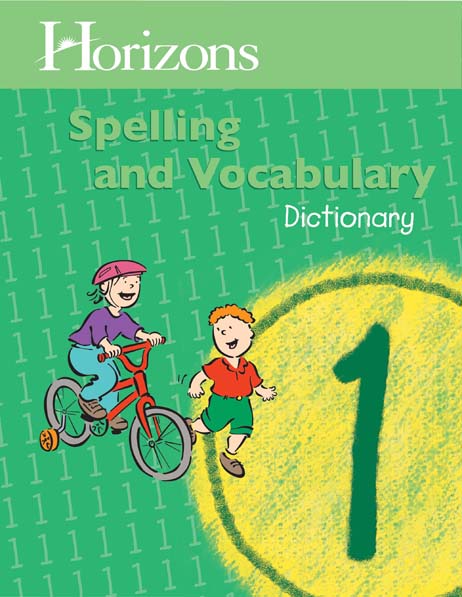 Horizons 1st Grade Spelling & Vocabulary Dictionary from Alpha Omega Publications