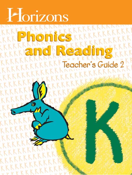 Horizons Kindergarten Phonics & Reading Teacher's Guide 2 from Alpha Omega Publications