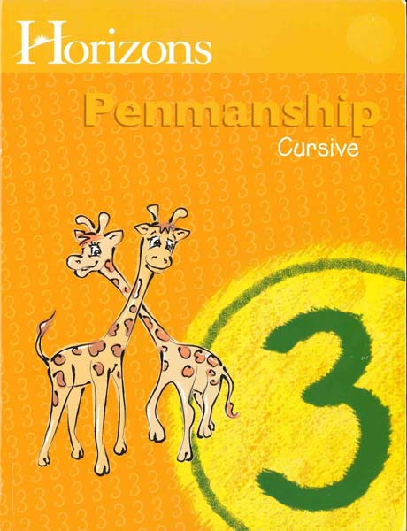 Horizons 3rd Grade Penmanship Student Book from Alpha Omega Publications
