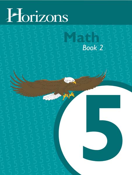 Horizons 5th Grade Math Student Book 2 from Alpha Omega Publications