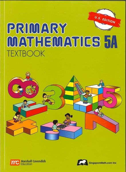 Primary Math Textbook 5A US Edition by Singapore Math