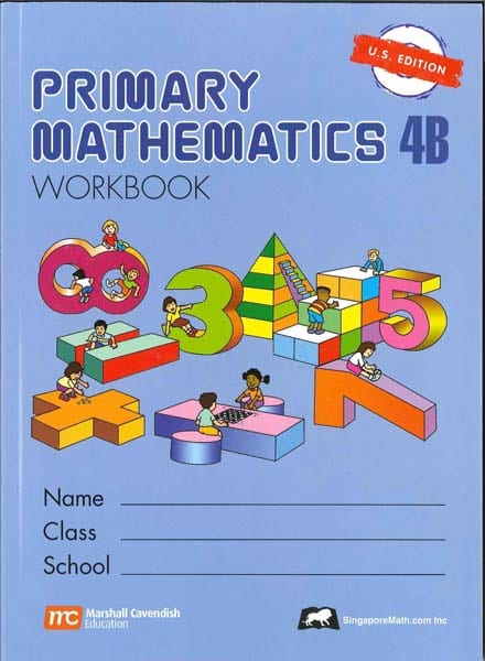 Primary Math Workbook 4B US Edition by Singapore Math
