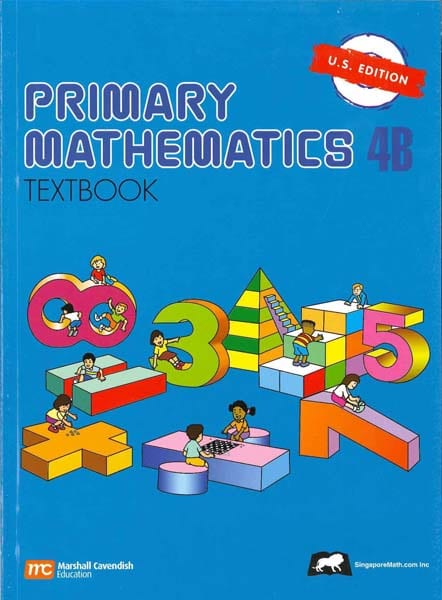 Primary Math Textbook 4B US Edition by Singapore Math