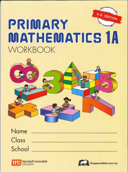 Primary Math Workbook 1A US Edition by Singapore Math