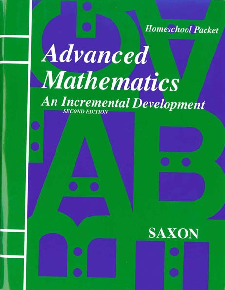 Advanced Mathematics Homeschool Packet w/Test Forms from Saxon Math