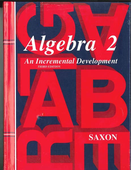 Algebra 2 Homeschool Kit w/Solutions Manual from Saxon Math