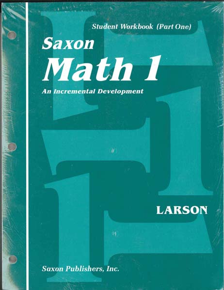 Math 1 Complete Homeschool Kit First Edition from Saxon Math