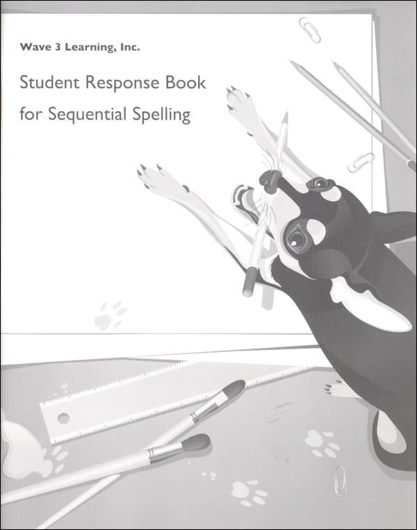 Student Response Book Level 1-7 by Sequential Spelling Paperback Curriculum Express