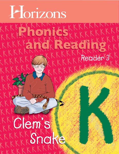 Horizons Kindergarten Phonics & Reading Reader 3: Clem's Snake from Alpha Omega Publications