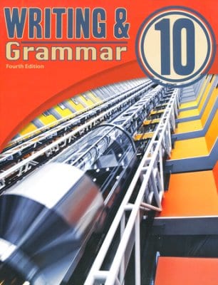10th Grade Writing and Grammar Textbook Kit BJU Press Curriculum Express