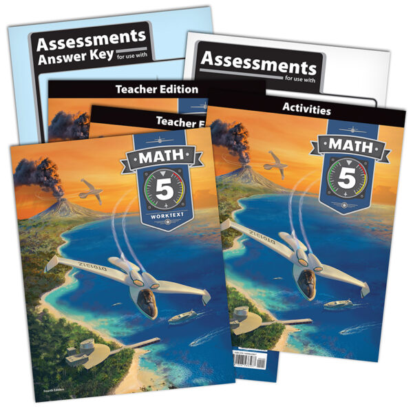 5th Grade Math Textbook Kit from BJU Press CD-ROM Curriculum Express