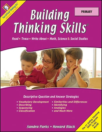 Building Thinking Skills Primary, Grades K-1, from The Critical Thinking Company