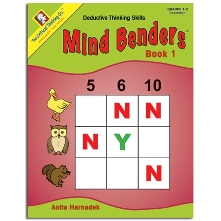 Mind Benders Level 1, PreK-K, from The Critical Thinking Company