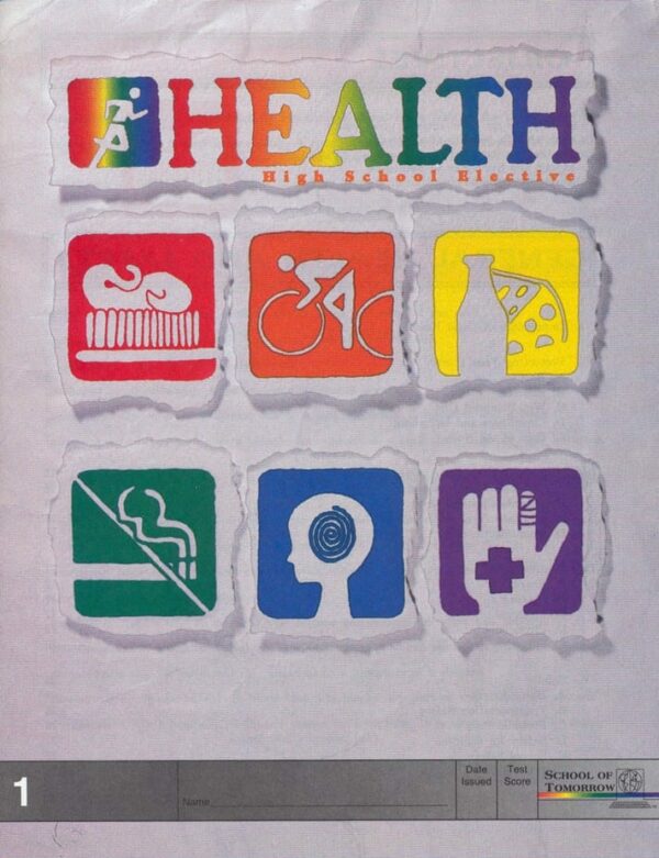 Health Pace 1 by Accelerated Christian Education ACE Workbook Curriculum Express