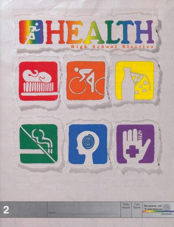 Health Pace 2 by Accelerated Christian Education ACE 2 of 6 Curriculum Express