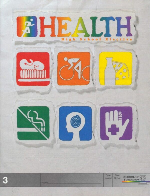Health Pace 3 by Accelerated Christian Education ACE Workbook Curriculum Express
