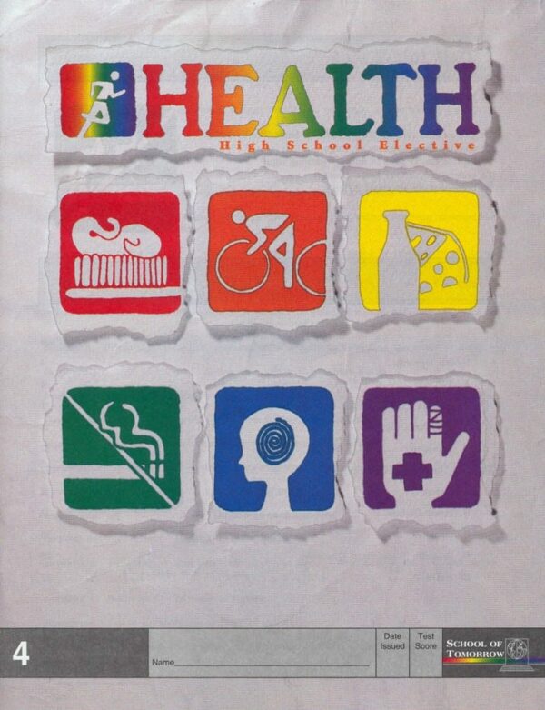 Health Pace 4 by Accelerated Christian Education ACE Workbook Curriculum Express