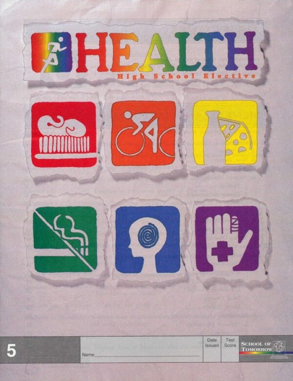 Health Pace 5 by Accelerated Christian Education ACE Workbook Curriculum Express