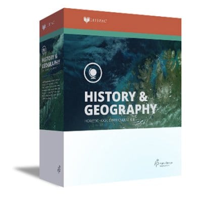 7th Grade History and Geography Student Set by Alpha Omega Workbook Curriculum Express