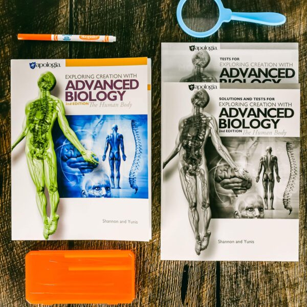 Advanced Biology: The Human Body Book Set from Apologia Textbook Curriculum Express