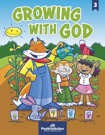 3rd Grade Growing with God Student Manual from Positive Action for Christ Workbook Curriculum Express