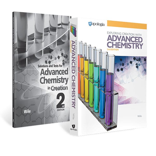 Advanced Chemistry Book Set from Apologia Paper tests Curriculum Express