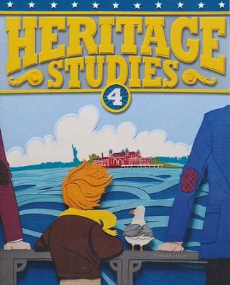 4th Grade Heritage Studies Textbook Kit from BJU Press