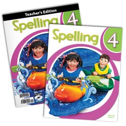 4th Grade Spelling Textbook Kit from BJU Press