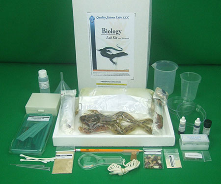 Biology Lab Kit with Specimens from Quality Science Labs Hands-on Curriculum Express