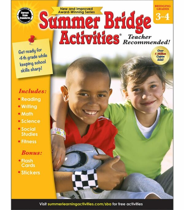 Summer Bridge Activities Grades 3-4 from Carson-Dellosa