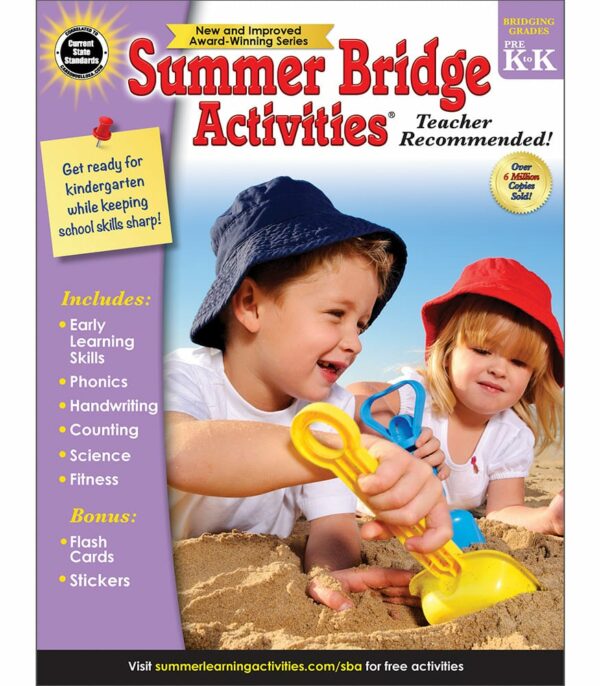 Summer Bridge Activities Grades PreK-K from Carson-Dellosa