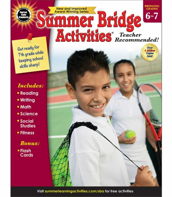 Summer Bridge Activities Grades 6-7 from Carson-Dellosa