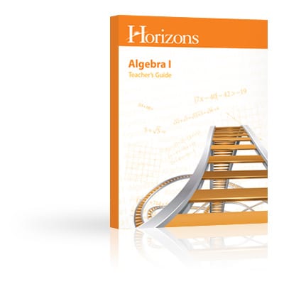 Horizons Algebra I Teacher's Guide from Alpha Omega Publications