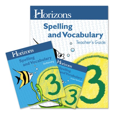 Horizons 3rd Grade Spelling & Vocabulary Set from Alpha Omega Publications