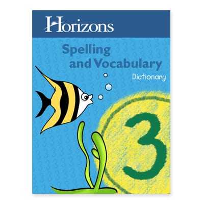 Horizons 3rd Grade Spelling & Vocabulary Dictionary from Alpha Omega Publications