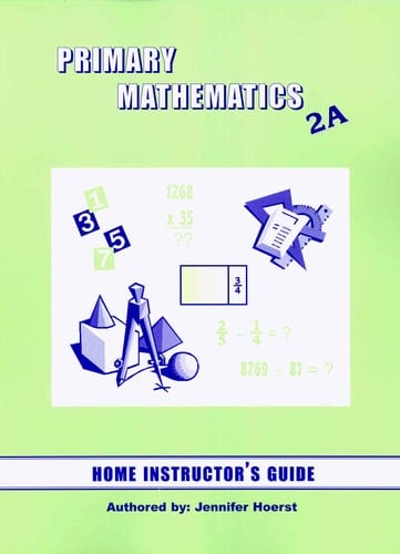 Primary Math Home Instructor's Guide 2A US Edition by Singapore Math