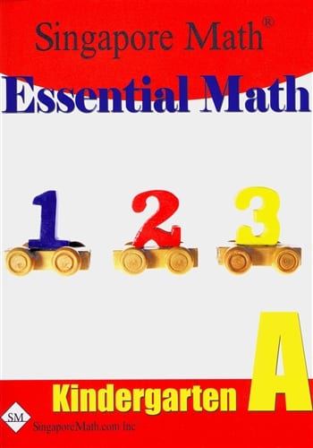 Essential Math Kindergarten A by Singapore Math