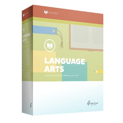 4th Grade Language Arts Complete Set by Alpha Omega Workbook Curriculum Express