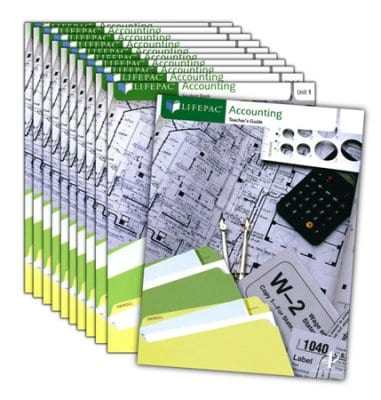 Accounting Complete Set (High School) from Alpha Omega Publications Workbook Curriculum Express