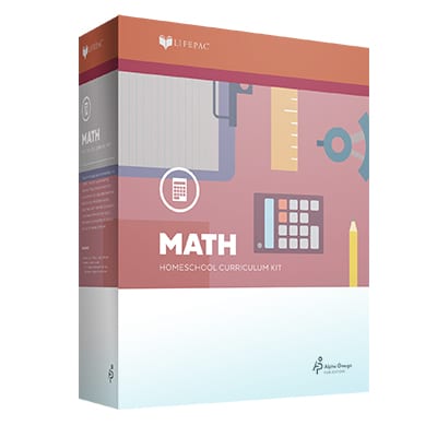 4th Grade Math Complete Set from Alpha Omega Publications Workbook Curriculum Express