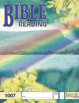 1st Grade Bible Reading Pace 1007 by Accelerated Christian Eduation ACE 7 of 12 Curriculum Express