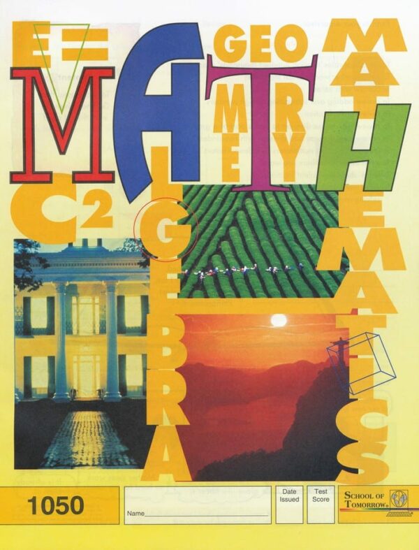 5th Grade Math Pace 1050 by Accelerated Christian Education ACE Workbook Curriculum Express