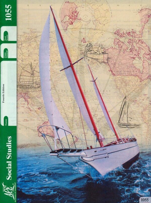 5th Grade Social Studies Pace 1055 by Accelerated Christian Education ACE Workbook Curriculum Express