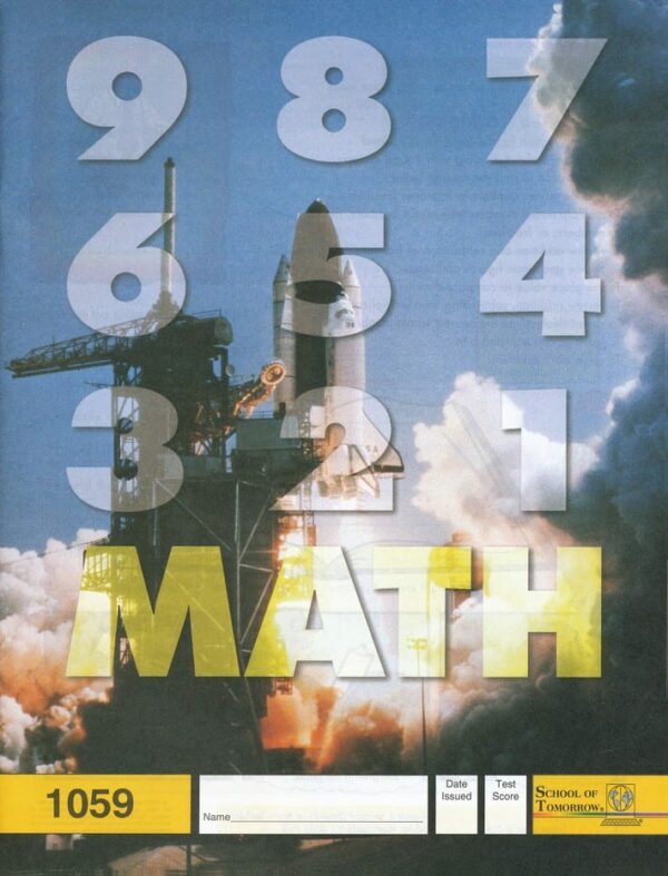5th Grade Math Pace 1059 by Accelerated Christian Education ACE Workbook Curriculum Express