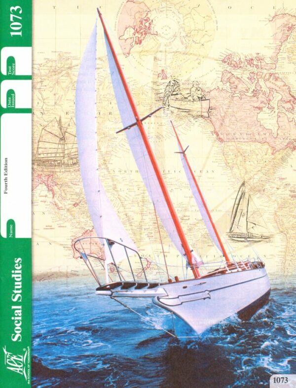 7th Grade Social Studies (Pace 1073) from Accelerated Christian Education ACE Workbook Curriculum Express
