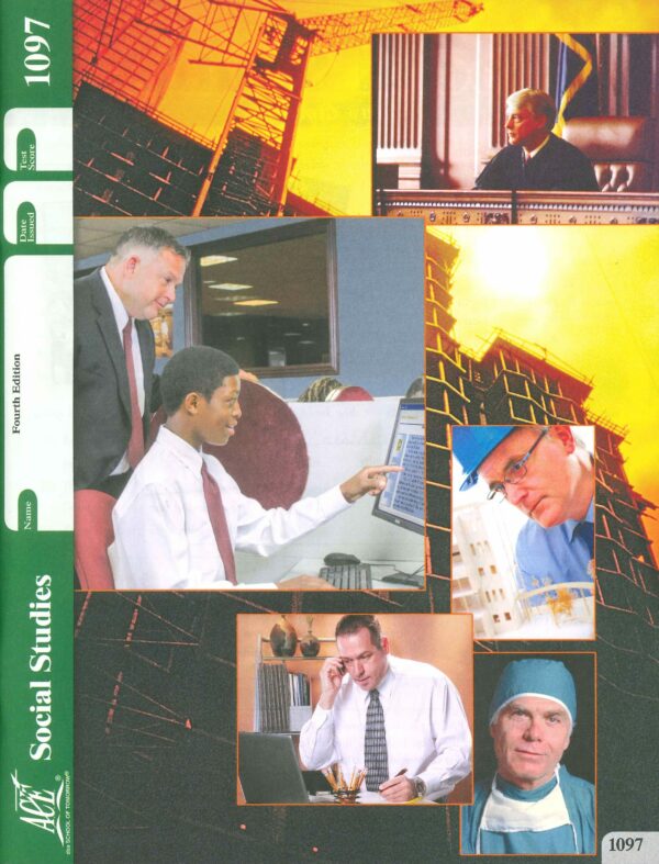 World Geography (Pace 1097) from Accelerated Christian Education ACE Workbook Curriculum Express